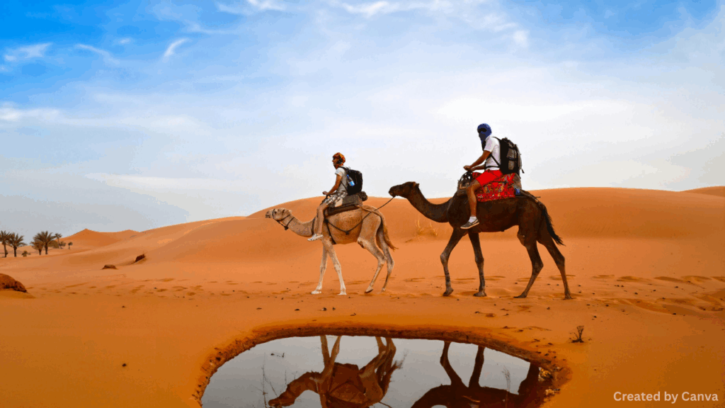 Preparing for desert travel